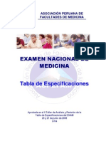 ASPEFAM  RESIDENTADO MEDICO Temas a Estudiar
