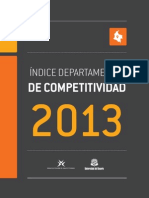 Indice Departamental de Competitividad CPC_IDC2013-Indice
