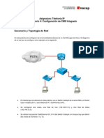 Lab 4 Configuración CME Integrado