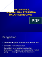 GT 2. Ilmu Genetika, Sejarah Dan Peranannya Dalam Kehidupan