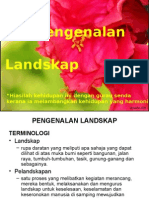 Kuliah 10 - Pengenalan Landskap