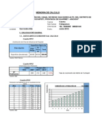 Calculo de Caudal