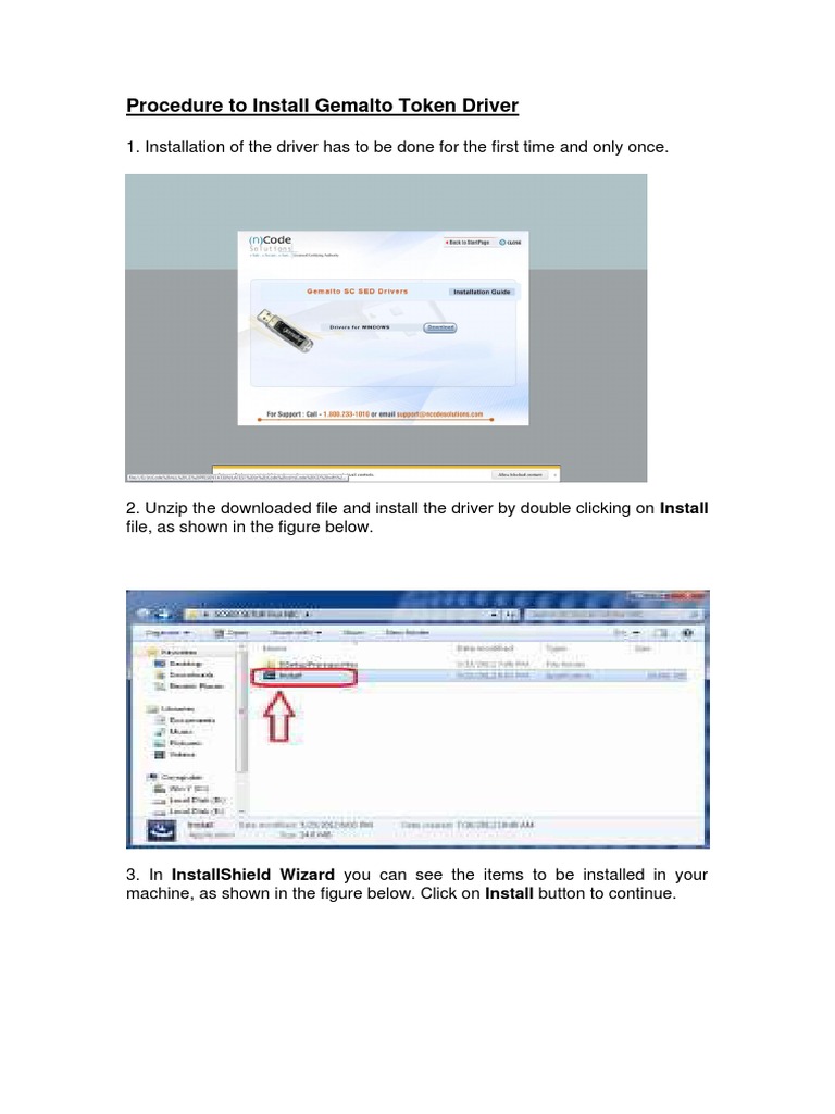 gemalto usb driver windows 10
