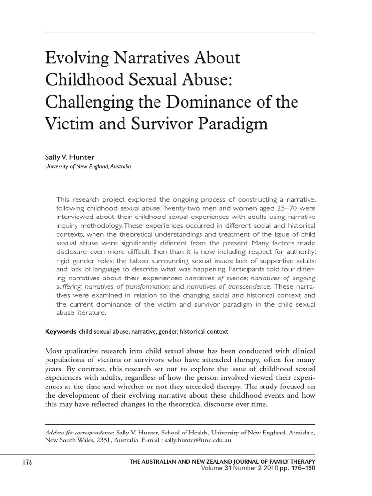 sexual abuse essay brainly
