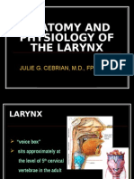 Anatomy and Physiology of The Larynx1