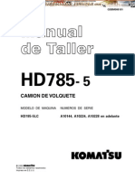 Manual Taller Camion Volquete HD 785 Komatsu PDF