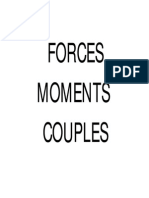 FORCES AND MOMENTS