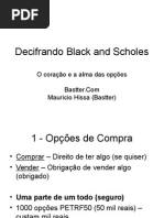 Decifrando Black and Scholes