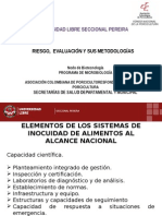 Capacitación Inocuidad, Análisis de Riesgos ESTA