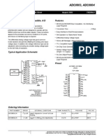 Hoja de Datos ADC0803