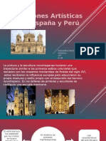 Las Expreciones Artisticas de Nueva España y Peru