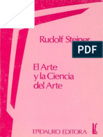 Steiner Rudolf El Arte y La Ciencia Del Arte