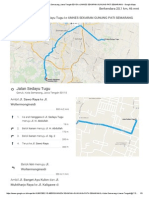 Jalan Sedayu Tugu, Genuk, Kota Semarang, Jawa Tengah 50115 Ke UNNES SEKARAN GUNUNG PATI SEMARANG - Google Maps