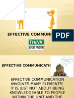 Effective Communication