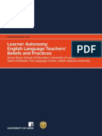 Learner Autonomy_teachers' Beliefs and Practices