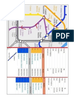 Map of Indian Railway and Metro Railway in New Delhi