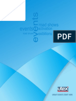 UTEX Events - Brochure Design 3 C2C PDF