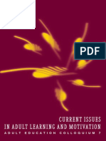 Current Issues in Adult Learning and Motivation PDF
