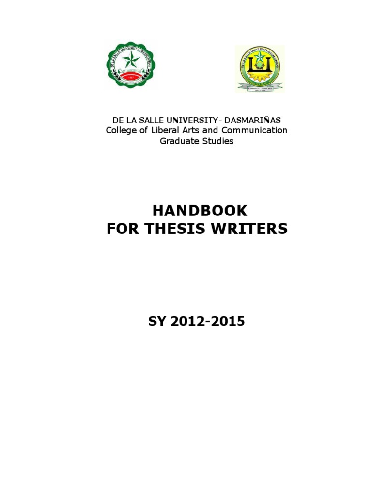 app state thesis handbook