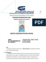 Kertas Cadangan Projek Inovasi PJ