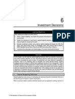 Ch 6 Investment Decisions