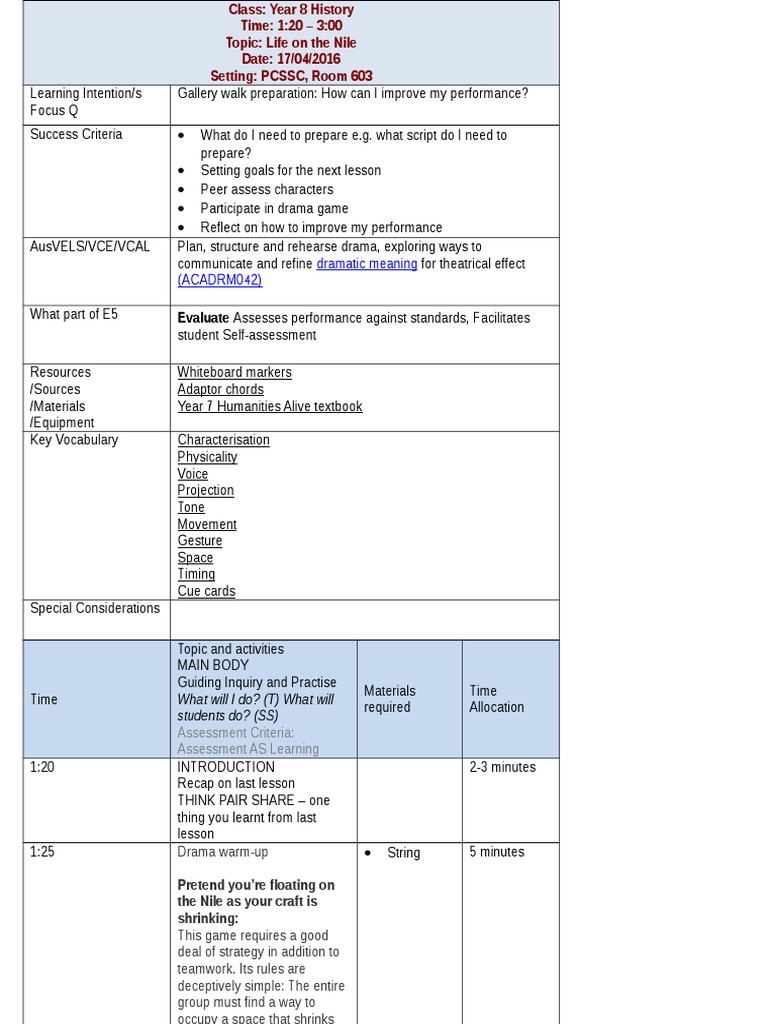 Lesson 4 | PDF | Language Arts & Discipline