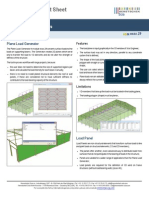 Scia Engineer Fact Sheet: Surface Load Generators