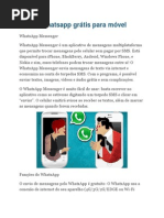 Baixar Whatsapp Grátis Para Móvel