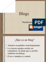 Manual de Blogger