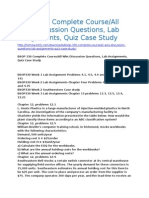 BSOP 330 Complete CourseAll Wks Discussion Questions, Lab Assignments, Quiz Case Study