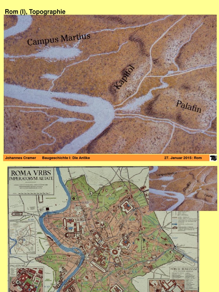 Topografía de Roma | PDF