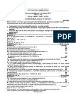 E d Chimie Organica Niv I II Teoretic 2015 Bar Simulare LRO