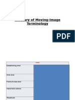 Glossary of Moving-Image Terminology1