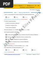 Ficha de Trabalho n.º 1 - Introdução à Lógica Bivalente (2)