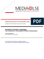 Branding in Election Campaigns