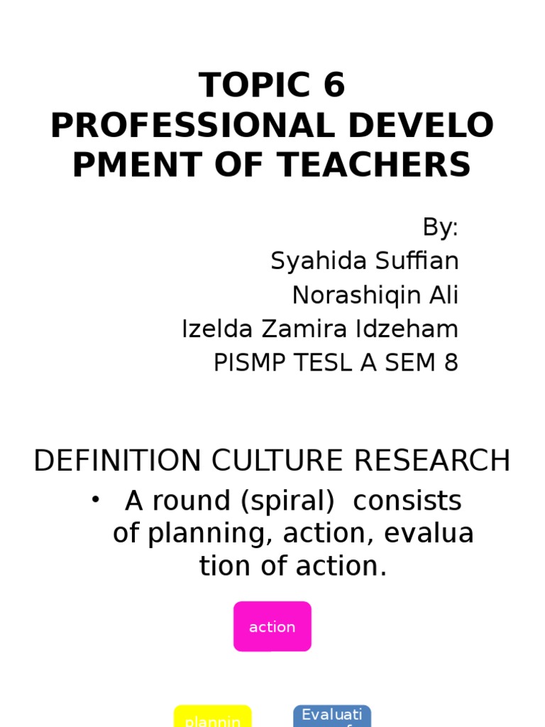 Teacher Professional Development Strategies | PDF | Collaboration ...