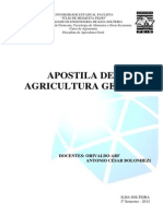 Apostila Agricultura Geral 2014