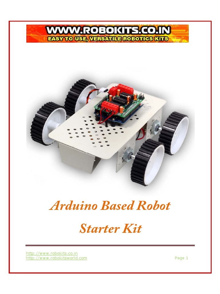 Arduino Robot Kit | PDF | Arduino | Electromagnetism