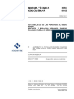 Ntc4143_accesibilidad de Las Personas - Edificios y Espacios Urbanos