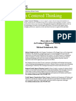 PersonCenteredThinking Flyer