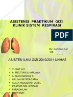 Praktikum Gizi Respirasi