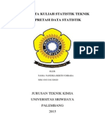 Tugas Mata Kuliah Statistik Teknik Oleh Nandika Berito