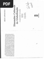 21. Arjun Appadurai - Disjuntura e Diferença Na Economia Cultural Global