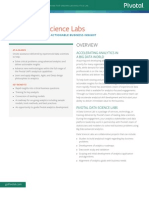 Pivotal Data Science Labs DS