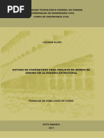 Muro arrimo estrutural