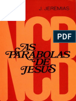 As Parábolas de Jesus Com Joachim Jeremias