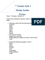 2nd Grade Unit 1 - Study Guide