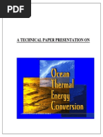 Thermal Energy Conversion