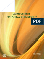 Agribusiness for Africa's Prosperity 