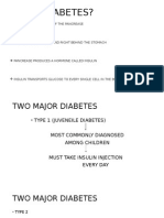 What Is Diabetes?: A Metabolic Disorder of The Pancrease